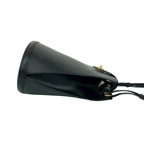 LOUIS VUITTON Cluny Epi Leather Semi-One Shoulder Bag, Noir, 482-1 - Picture 6 of 10